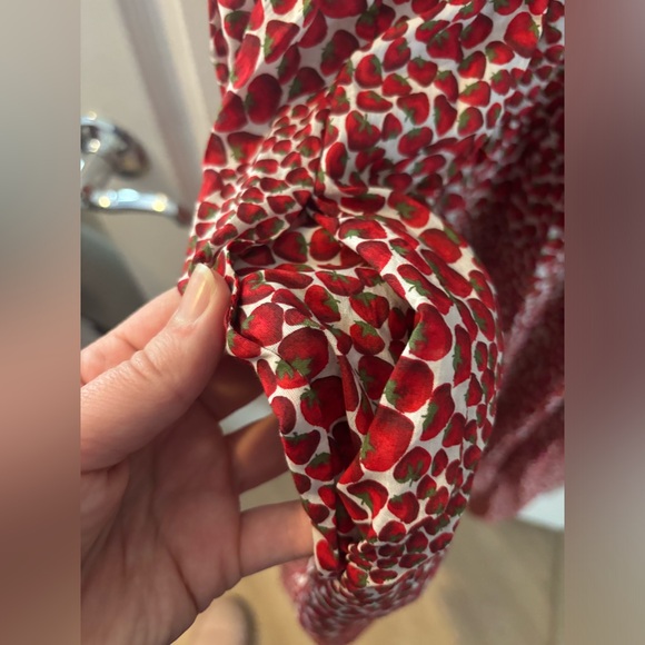 Jcrew strawberry dress / coverup XL bnwt - Picture 4 of 5